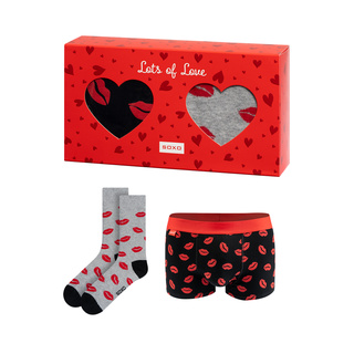 Set aus Boxershorts und Socken SOXO Kuss