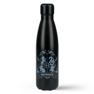 Thermosflasche aus Edelstahl 500mL Schwarz | langlebig und praktisch | Harry Potter | Hogwarts