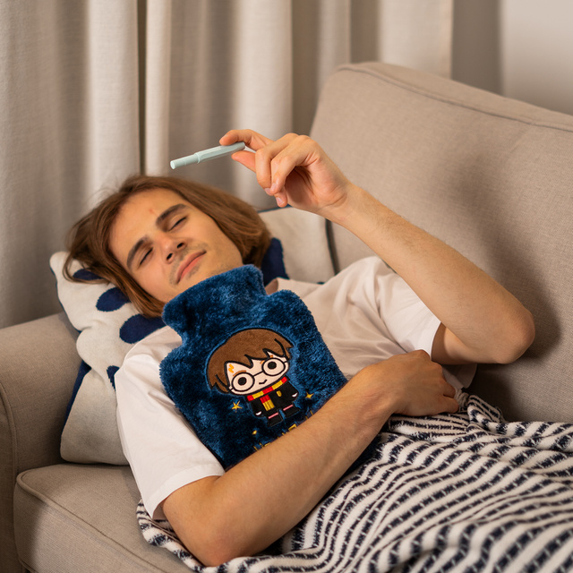 Wärmflasche mit Harry-Potter-Bezug 1,8 l