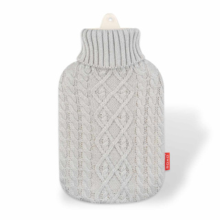 Wärmflasche mit Strickbezug 1,8 l