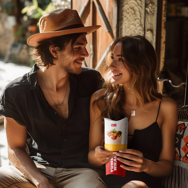 3 Paar von lustigen Socken mit Wrapmotiv und Hamburgermotiv in einzigartiger Verpackung | Damen-/Herrensocken