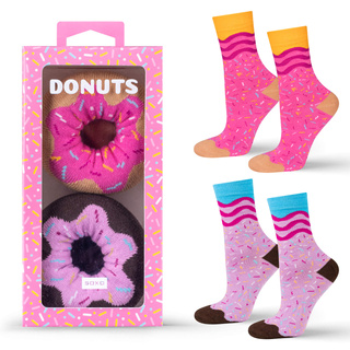 Donut-Socken 2er-Pack